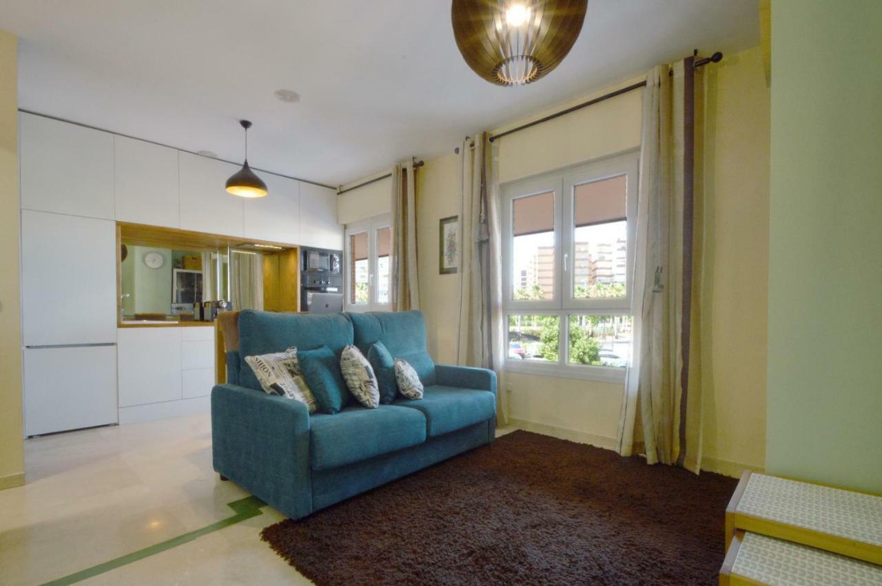 Апартаменты Moderno Apartamento Frente A La Playa Y El Centro Альмерия Экстерьер фото